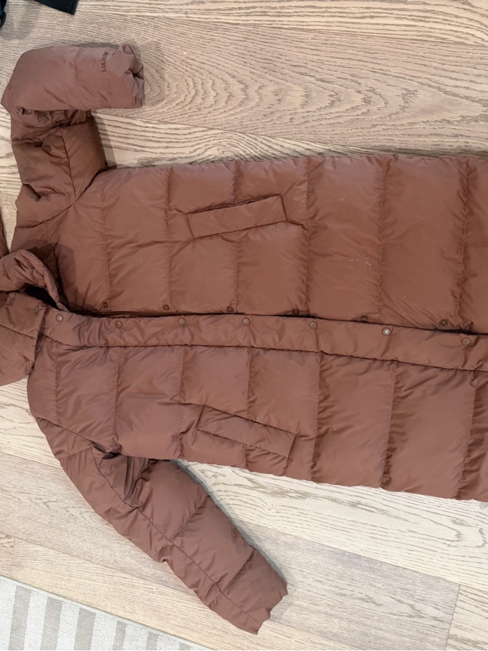 lululemon athletica camel brown Puffer Jacket